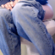 A girl is recorded sitting on a toilet while shitting. She describes the difficulty she is having getting her poop to come out. She finally goes with an audible plop sound and finishes up by wiping. Presented in 720P HD quality. Over 4 minutes.
